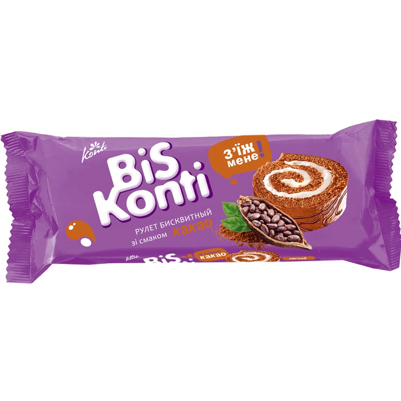 

Рулет бисквитный Конти BisKonti Какао 175г