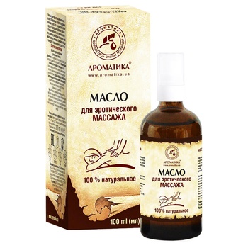 Масло Ароматика для эротического массажа 50мл