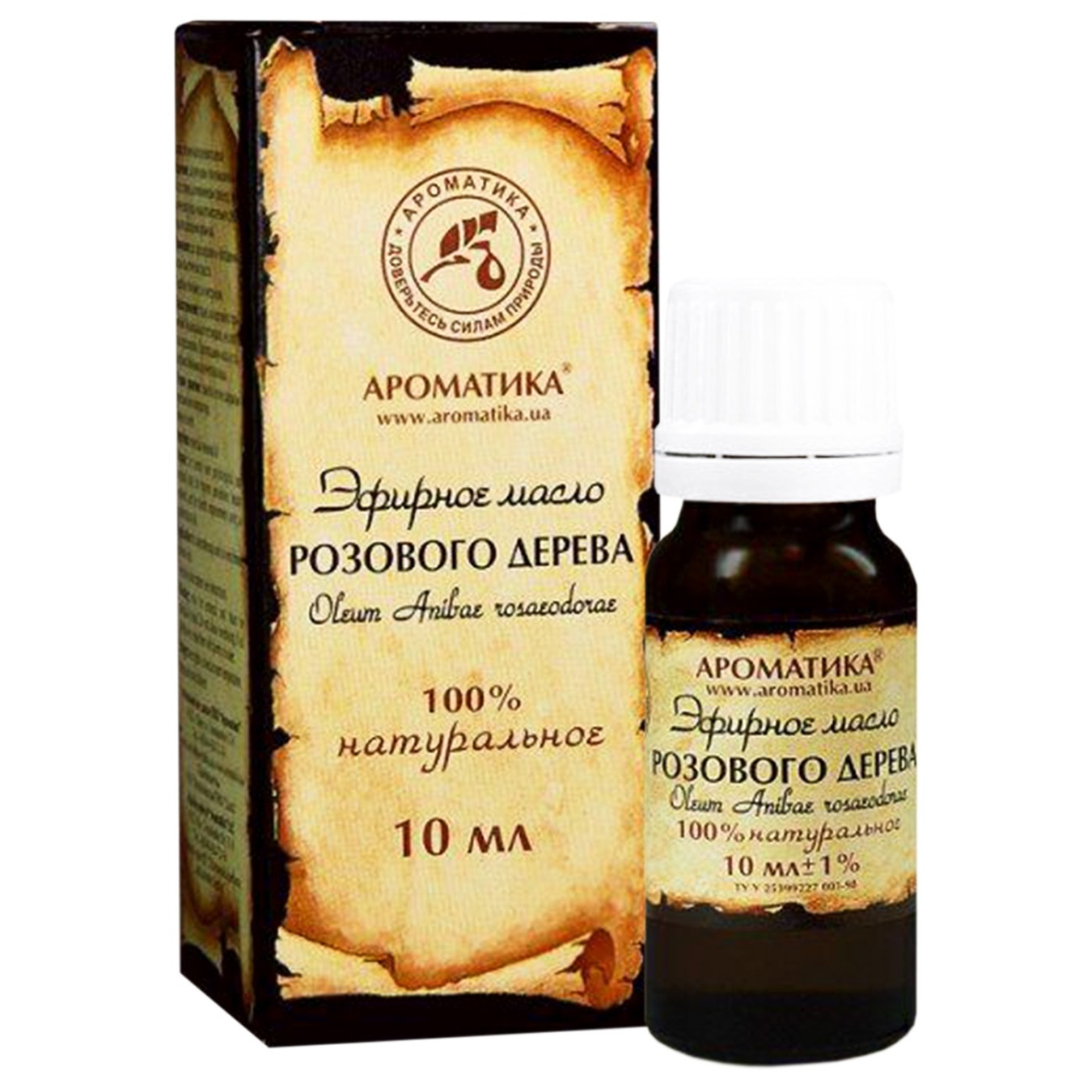 

Масло эфирное Ароматика Розового дерева 10мл