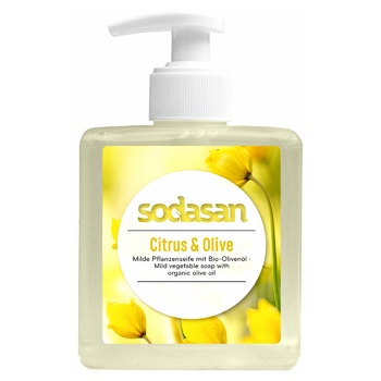 Sodasan Organic Liquid Soap with Citrus and Olive Oils 300ml - buy, prices for MegaMarket - photo 3