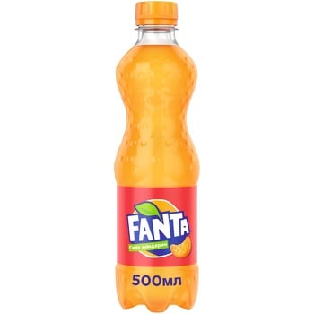 Напій газований Fanta Мандарин 0,5л - купити, ціни на NOVUS - фото 2