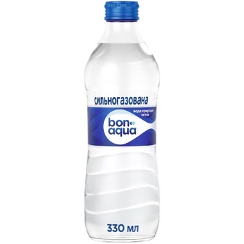 BonAqua Bold Sparkling Mineral Water  0.33l - buy, prices for - photo 2