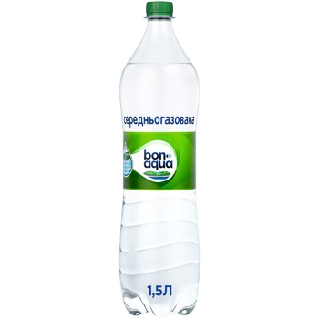 Вода BonAqua среднегазированная 1,5л - купить, цены на - фото 2