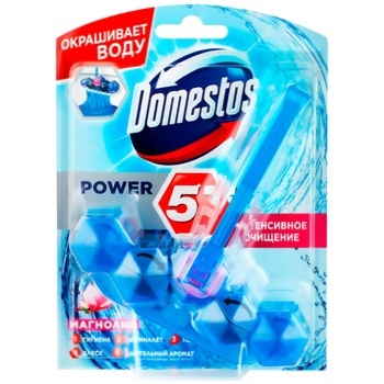 Блок туалетный Domestos Power Цветочный букет 53г