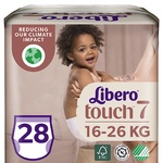 Libero Touch 7 diapers for children 16-26kg 28 pieces