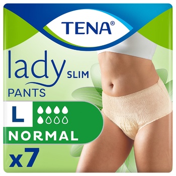 Трусы урологические TENA Lady Slim Pants Normal для женщин размер L 7шт