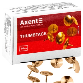 Axent Buttons Copperplated 50pcs - buy, prices for MegaMarket - photo 1