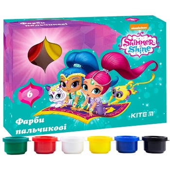 Kite Finger Paints 6 Colors - buy, prices for Auchan - photo 1