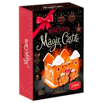 Delicia Magic Castle Cookies 780g - buy, prices for METRO - photo 1