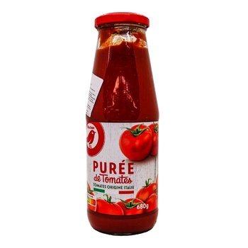 Auchan Tomato Sauce with Pulp 680g - buy, prices for Auchan - photo 1