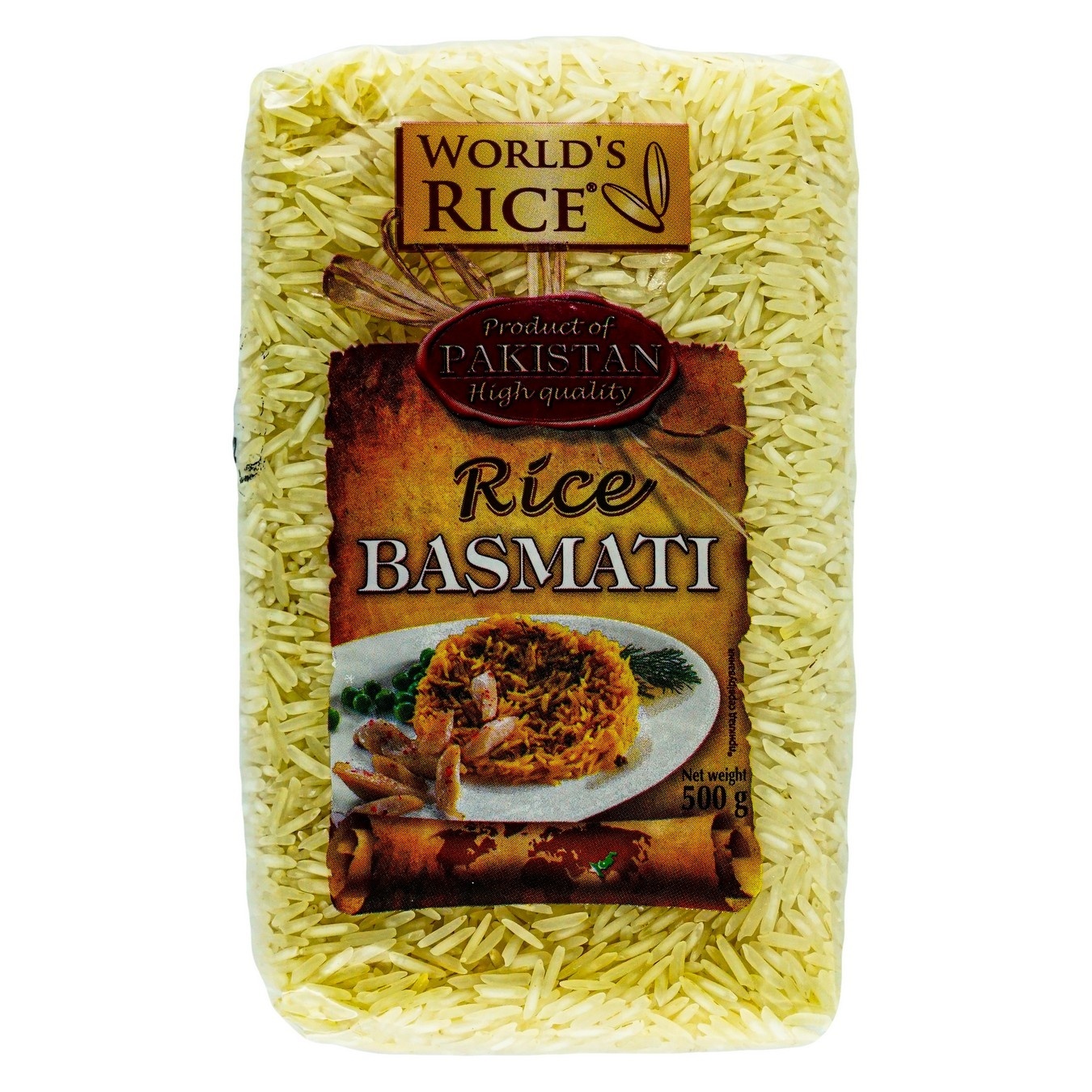 

Рис World`s Rice Басмати 500г