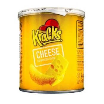 Kracks Chips Cheese Flavor 45g - buy, prices for Auchan - photo 1