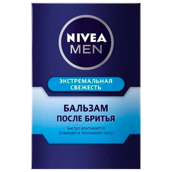 Бальзам після гоління Nivea Men Освіжаючий 100мл - купити, ціни на ULTRAMARKET - фото 6