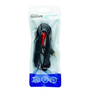 Qilive Cable 2 RCA/Jack 3.5mm 2m - buy, prices for - photo 1