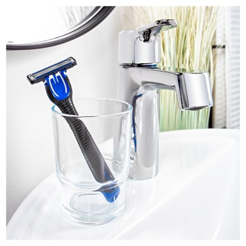 Бритва Gillette Blue3 Hybrid с 8 сменными касетами - купить, цены на - фото 4