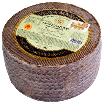 Vega Mancha Manchego Semi-hard Cheese 2-3 months 55%