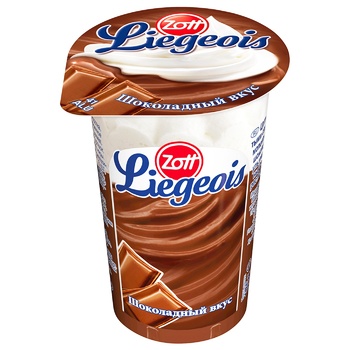 Zott Liegeois Chocolate Dessert with Whipped Cream 175g - buy, prices for METRO - photo 1