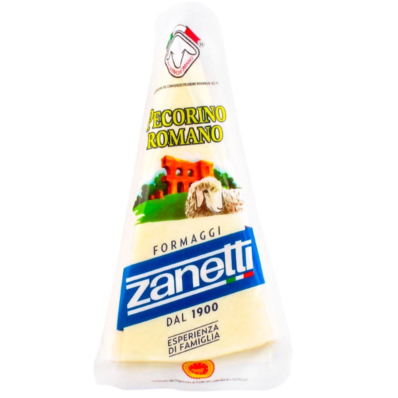 

Сыр Zanetti Pecorino Romano твердый 250г