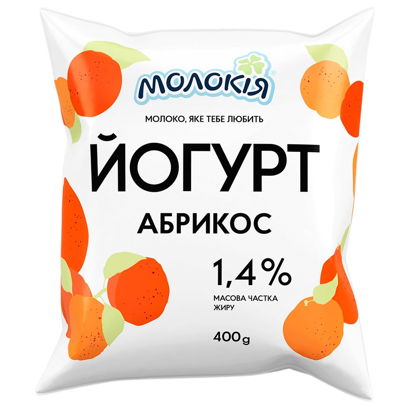 

Йогурт Молокія Абрикос 1.4% 400г
