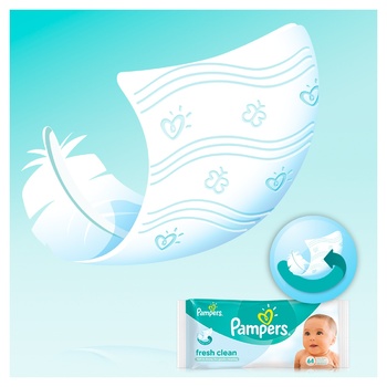 Pampers Fresh Clean Wipes 128pcs - buy, prices for - photo 2