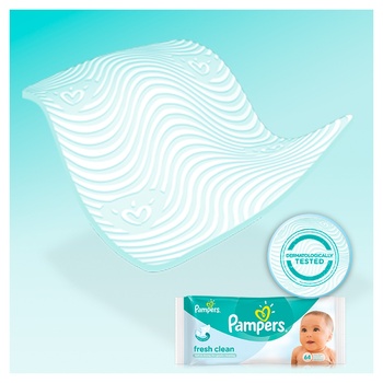 Pampers Fresh Clean Wipes 128pcs - buy, prices for - photo 6