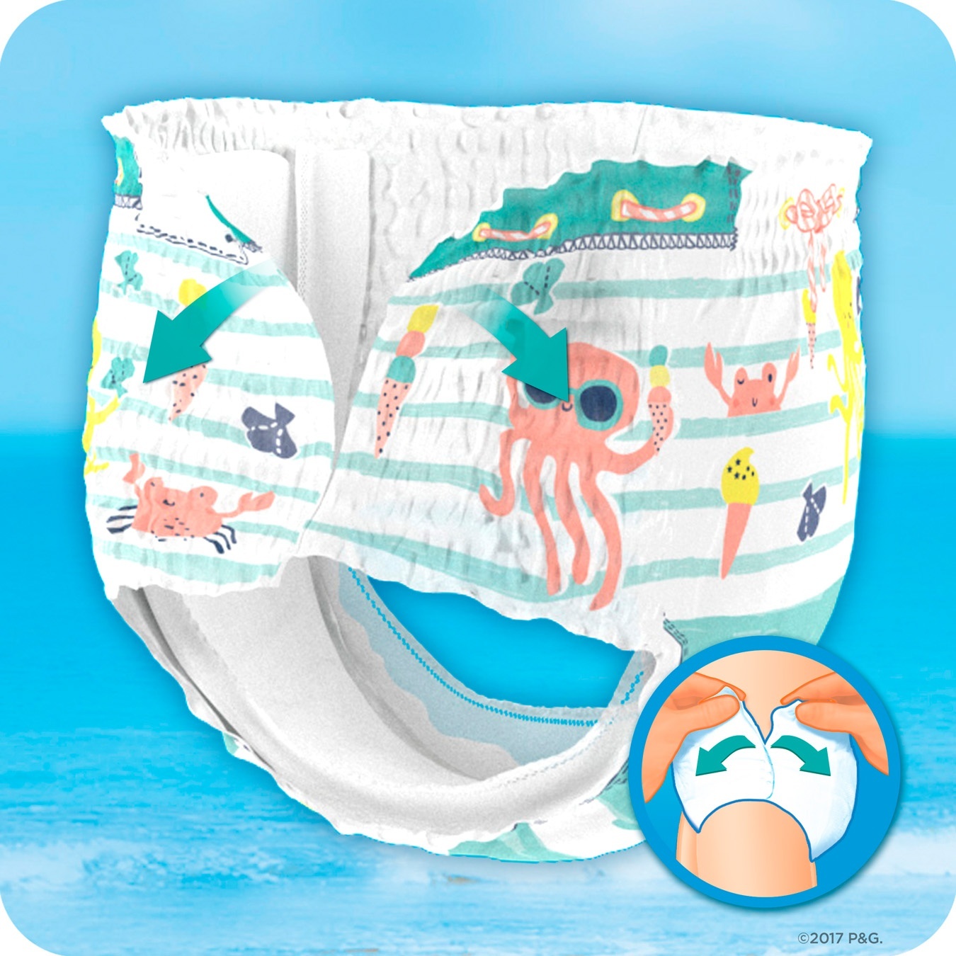 

Трусики для плавания Pampers Splashers размер 4-5 Maxi 9-15кг 11шт