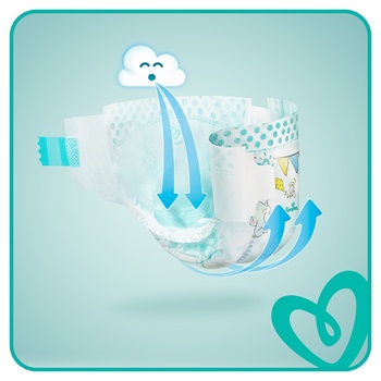 Подгузники Pampers Active Baby размер 2 Mini 4-8кг 43шт - купить, цены на ULTRAMARKET - фото 3