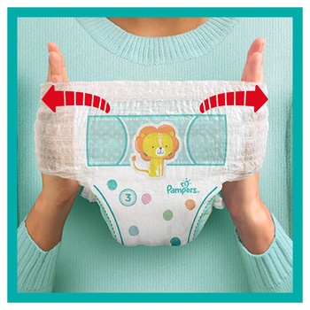 Подгузники-трусики Pampers Pants размер 3 Midi 6-11кг 54шт Подгузники-трусики Pampers Pants размер 3 Midi 6-11кг 54шт - купить, цены на - фото 12