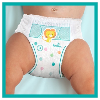 Подгузники-трусики Pampers Pants размер 6 Extra Large 15+кг 38шт - купить, цены на NOVUS - фото 4