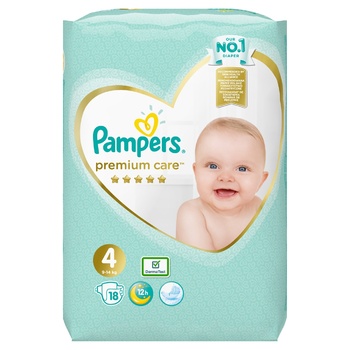 Pampers Premium Care Diapers Size 4 Maxi 9-14kg 18pcs - buy, prices for - photo 9