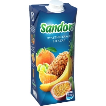 Нектар Sandora мультивітамінний 0,5л - купити, ціни на Auchan - фото 1