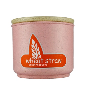 Eco Wheat straw Jar 0.5l