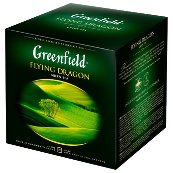 Greenfield Flying Dragon Green Tea 2g x 120pcs - buy, prices for METRO - photo 1