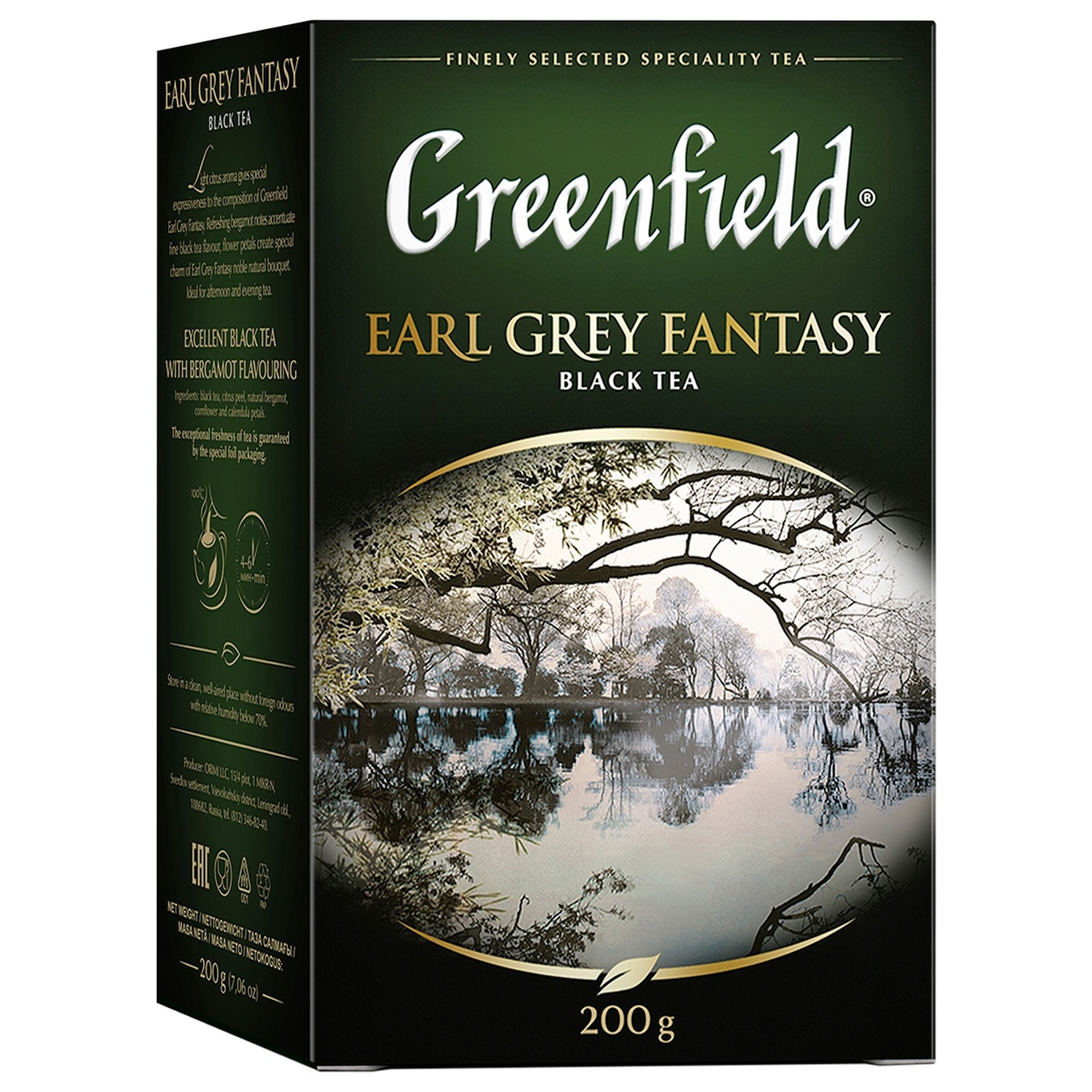 

Чай черный Greenfield Earl Grey Fantasy 200г