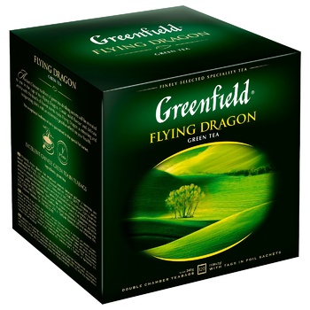 Greenfield Flying Dragon Green Tea 2g x 120pcs - buy, prices for METRO - photo 2