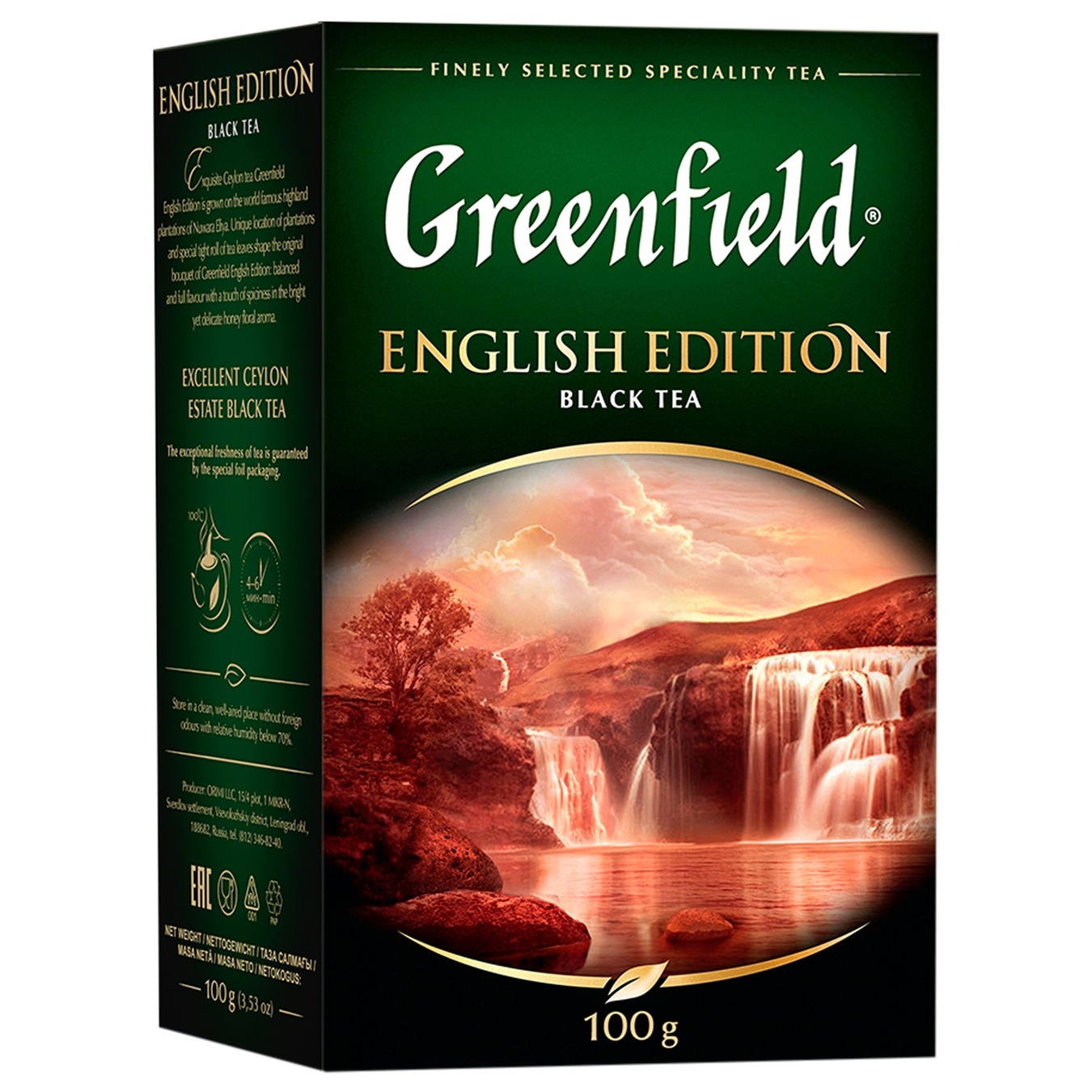 

Чай Greenfield English Edition 100г