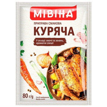 Приправа МІВІНА® Куряча 80г - купити, ціни на NOVUS - фото 1