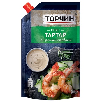 Соус ТОРЧИН® Тартар 200г - купить, цены на Auchan - фото 1