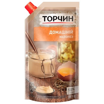 Майонез ТОРЧИН® Домашний 50% 300г - купить, цены на Auchan - фото 4