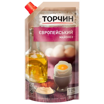 Майонез ТОРЧИН® Европейский 72% 300г - купить, цены на Auchan - фото 4