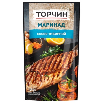 Маринад ТОРЧИН® Соево-имбирный 160г - купить, цены на Auchan - фото 1