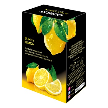 Curtis Sunny Lemon black tea 90g - buy, prices for ULTRAMARKET - photo 4