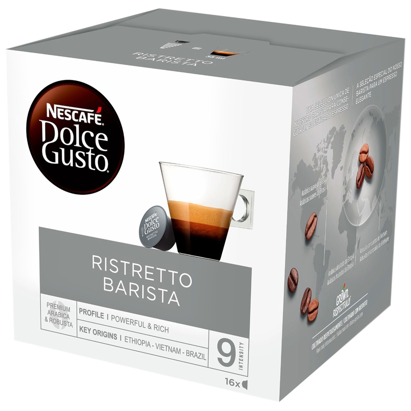 

Кофе Nescafe® Dolce Gusto® Ristretto Barista в капсулах 16шт 112г