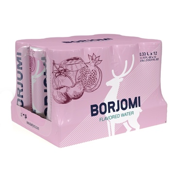 Borjomi Mineral Carbonated Water with Cherry-Pomegranate Flavor 0.33l - buy, prices for METRO - photo 4