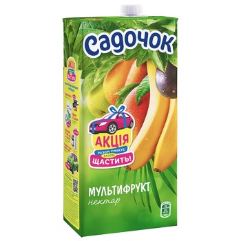 Sadochok Multifruit Nectar 1.93l - buy, prices for - photo 1