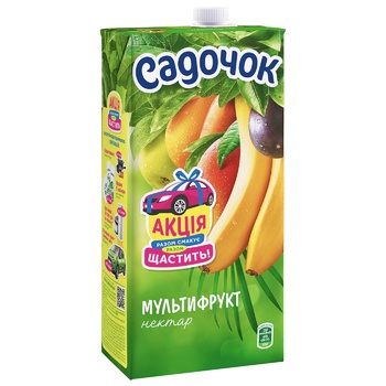 Нектар Садочок мультифруктовый 1,93л - купить, цены на Таврия В - фото 1