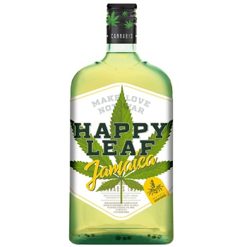 Настоянка Happy Leaf Jamaica конопляна 38% 0,5л - купити, ціни на NOVUS - фото 1