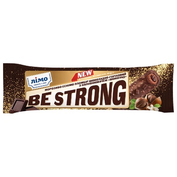 Морозиво Лімо Be Strong з наповнювачем шоколад 65г - купити, ціни на ULTRAMARKET - фото 1