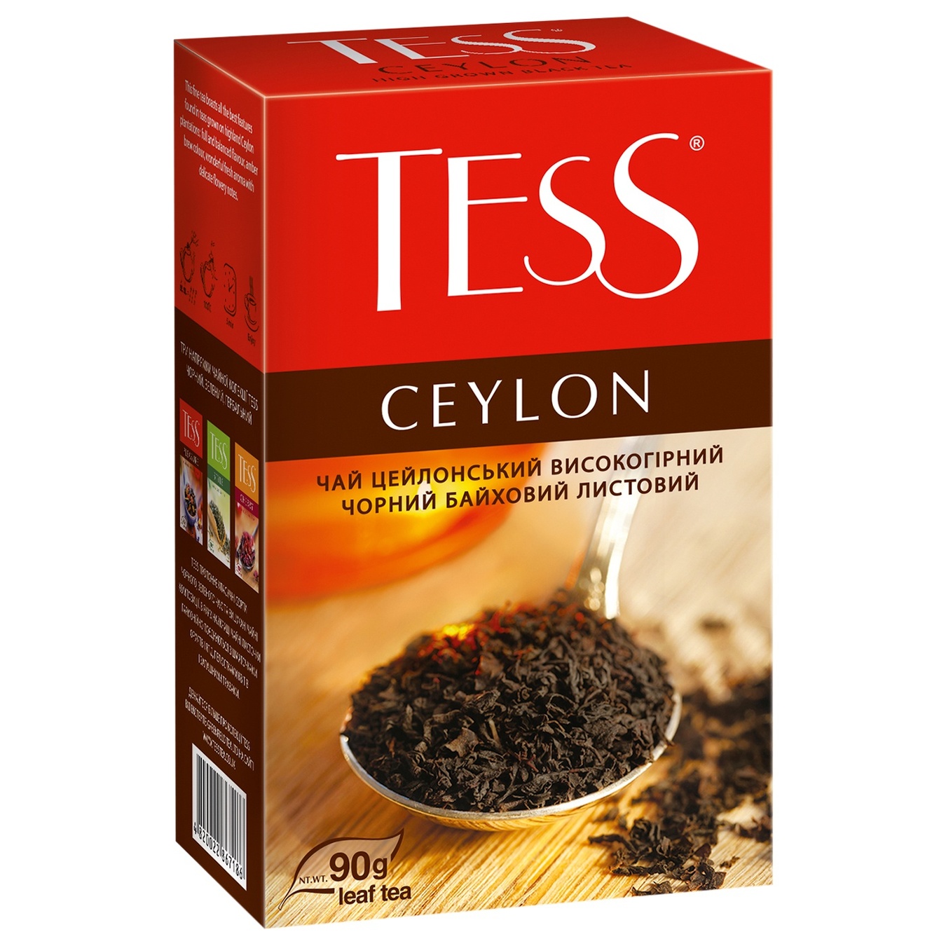 

Чай черный Tess Ceylon 90г