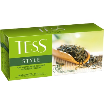 Чай зелений Tess Style 2г*25шт - купити, ціни на ULTRAMARKET - фото 3